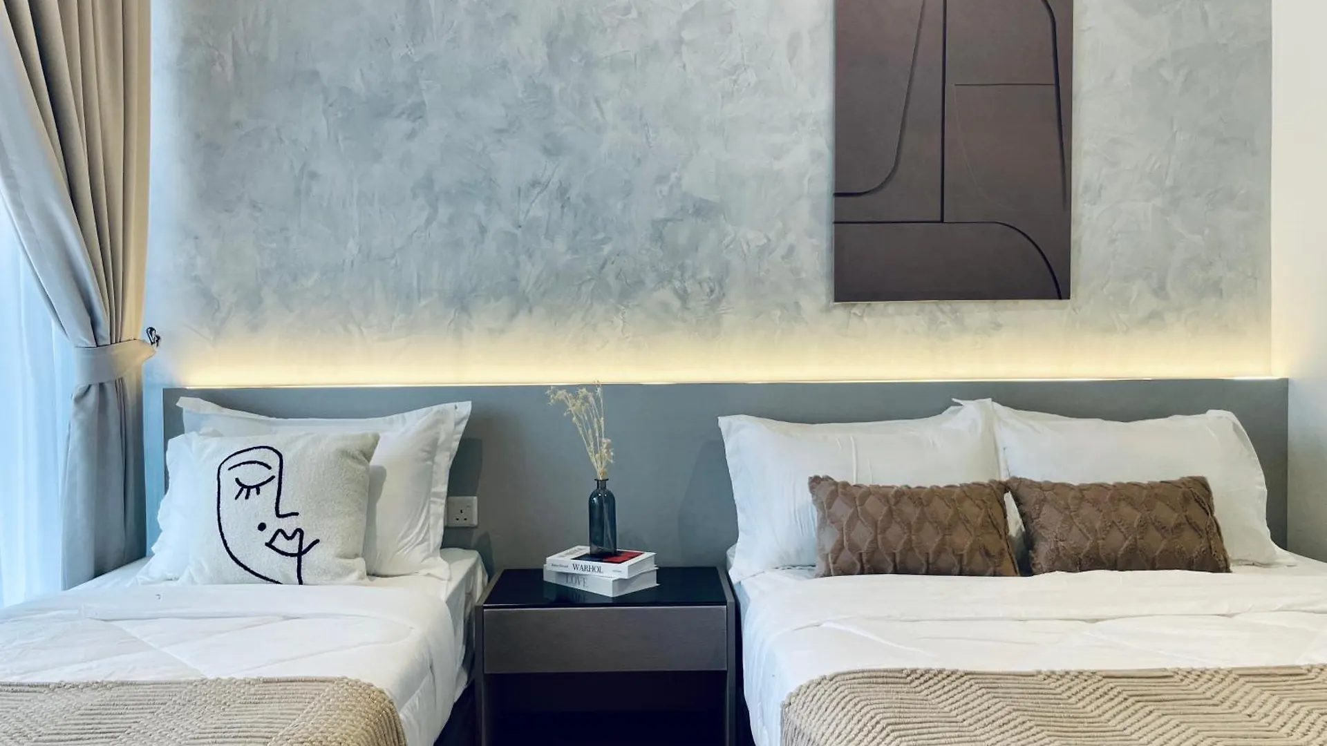 Daire Quill Residence Luxury 3Pax Designer Suite By Hausome Kuala Lumpur Malezya