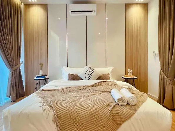 Daire Quill Residence Luxury 3Pax Designer Suite By Hausome Kuala Lumpur Malezya